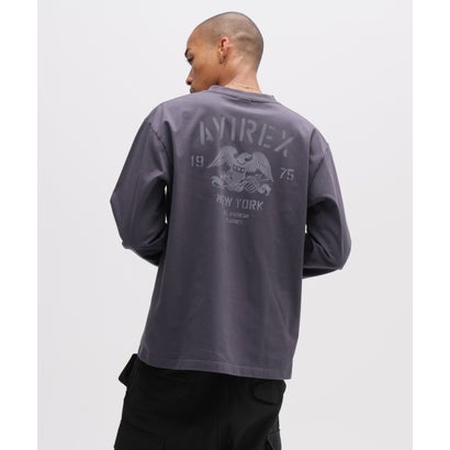 STENCIL L/S T－SHIRT （オリーブ）｜詳細画像