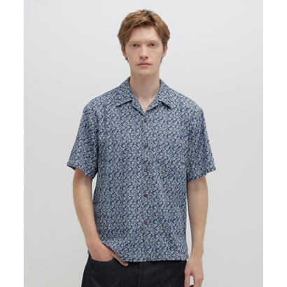 アヴィレックス AVIREX 《直営店限定》FLORAL PATTERN S/S SHIRT （ウォッシュユーズド9）｜詳細画像
