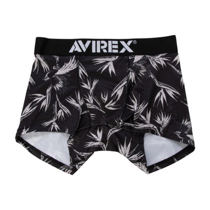 AX ALOHA PATTERN BOXER SHORTS 【返品不可商品】 （ブラック）｜詳細画像