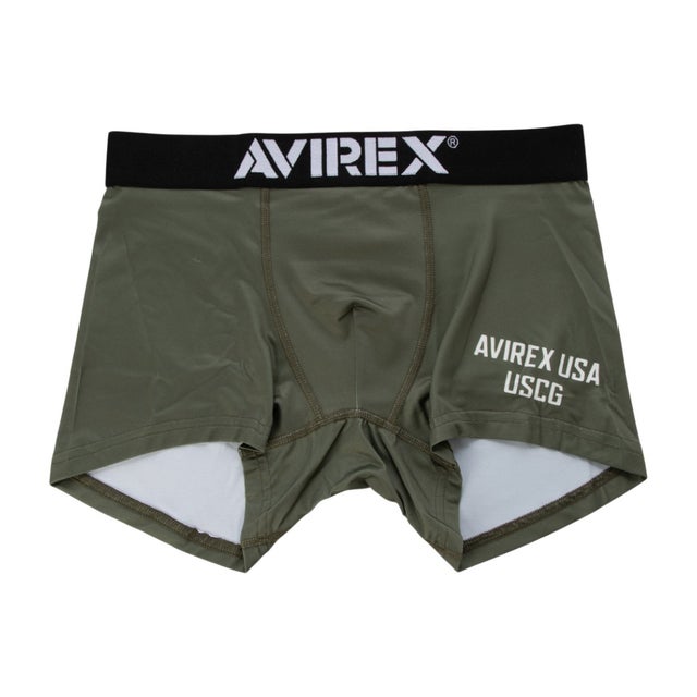 AX USCG BOXER SHORTS 【返品不可商品】 （カーキ）