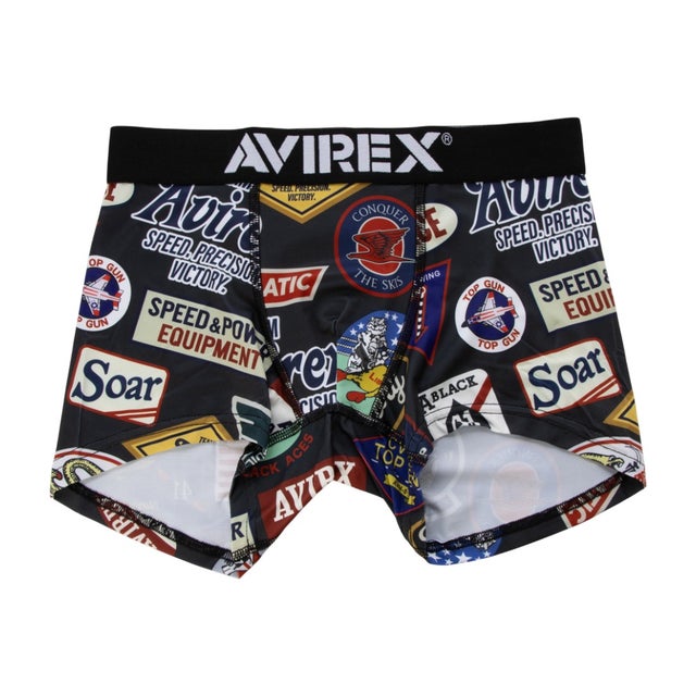 AX MULTI-GRAPHIC BOXER SHORTS 【返品不可商品】 （ブラック）
