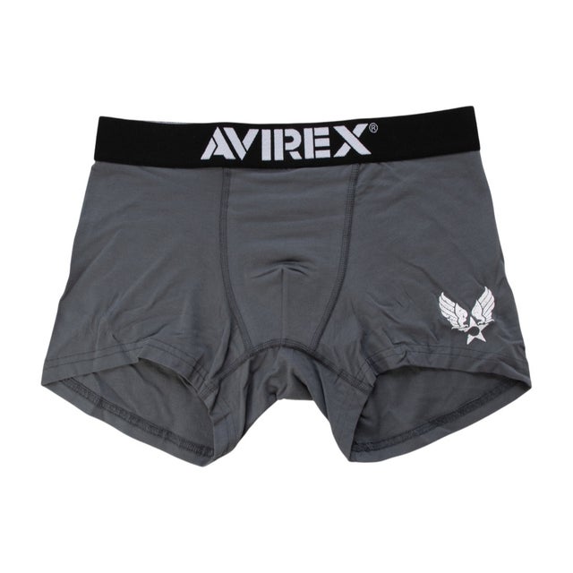 AX FADED LOGO BOXER SHORTS 【返品不可商品】 （グレー）