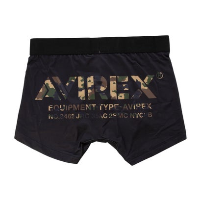 AX CAMOUFLAGE LOGO BOXER SHORTS 【返品不可商品】 （アーミー）｜詳細画像