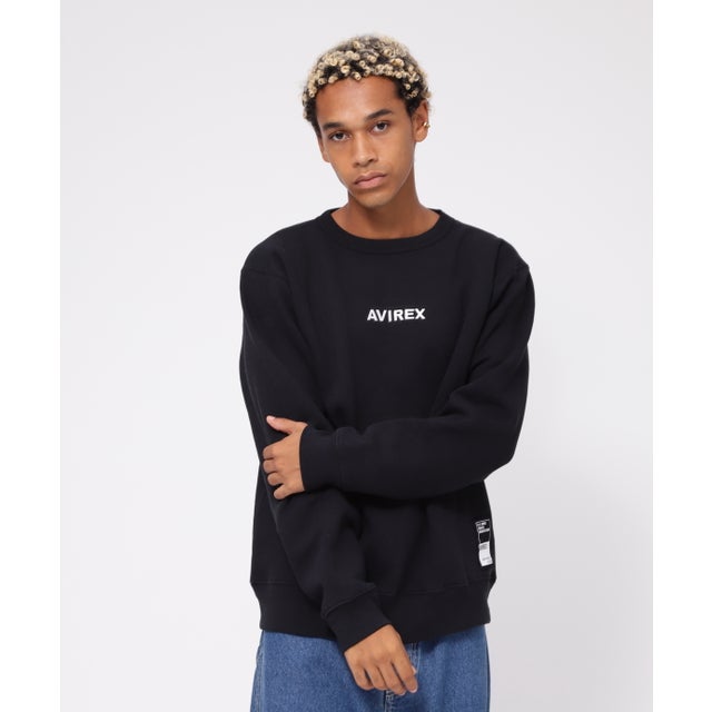 《WEB&DEPOT限定》LOGO CREW SWEAT （ブラック）