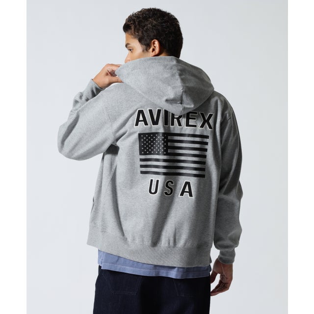 《WEB&DEPOT限定》BONDING ZIP UP PARKA （グレー）