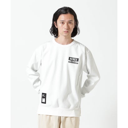 アヴィレックス AVIREX 《WEB&DEPOT限定》BONDING CREW NECK SWEAT （グレー）｜詳細画像