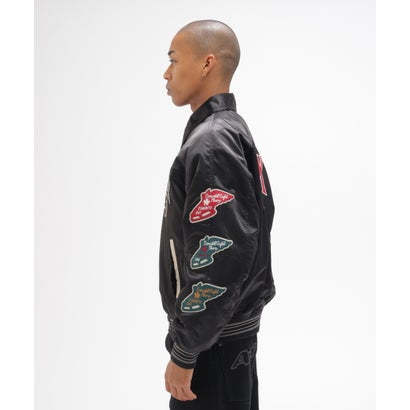 アヴィレックス AVIREX DS AWARD JKT＂WILD BEAR＂ （ブラック）｜詳細画像