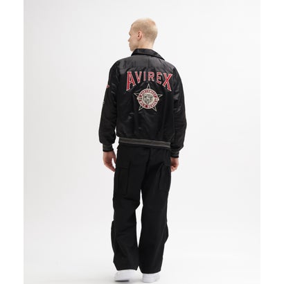 アヴィレックス AVIREX DS AWARD JKT＂WILD BEAR＂ （ブラック）｜詳細画像