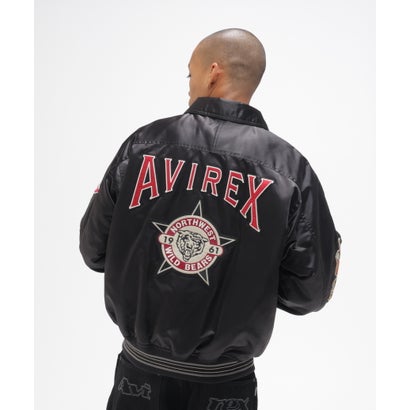 アヴィレックス AVIREX DS AWARD JKT＂WILD BEAR＂ （ブラック）｜詳細画像