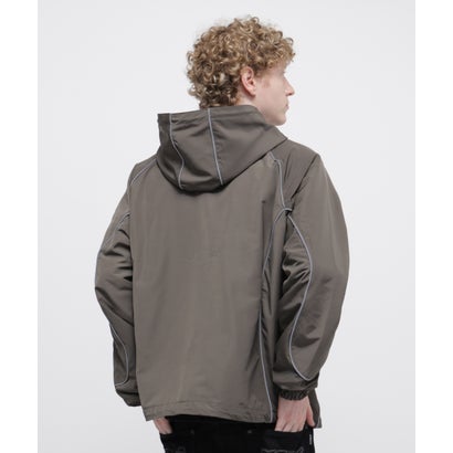 アヴィレックス AVIREX ECDP TRACK JACKET （バーガンディ5）｜詳細画像