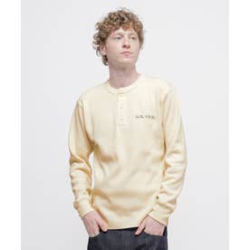 ECDP HNC WAFFLE HーNECK LS TEE （オフホワイト3）