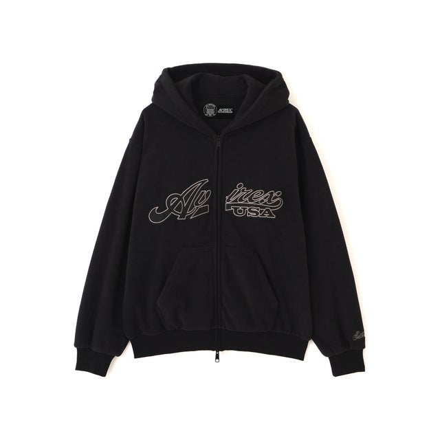 ECDP FLEECE ZIP PARKA （ブラック）
