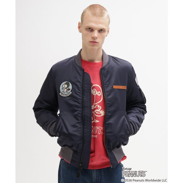 ★×PEANUTS MAー1 ”FLYING ACE” （ロイヤル）