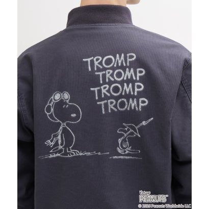 ★×PEANUTS DECK JKT”FLYING ACE” （ネイビー）｜詳細画像