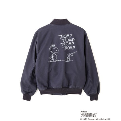 ★×PEANUTS DECK JKT”FLYING ACE” （ネイビー）｜詳細画像
