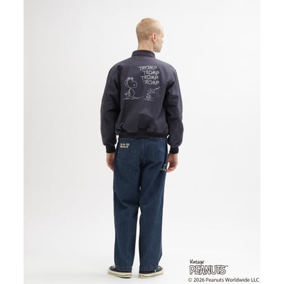 ★×PEANUTS DECK JKT”FLYING ACE” （ネイビー）｜詳細画像
