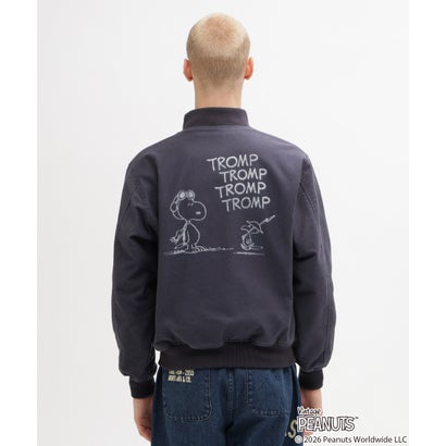 ★×PEANUTS DECK JKT”FLYING ACE” （ネイビー）｜詳細画像