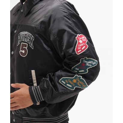 アヴィレックス AVIREX DS AWARD JKT＂WILD BEAR＂ （バーガンディ5）｜詳細画像