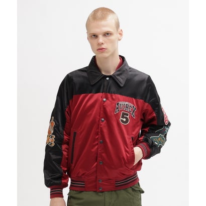 アヴィレックス AVIREX DS AWARD JKT＂WILD BEAR＂ （バーガンディ5）｜詳細画像