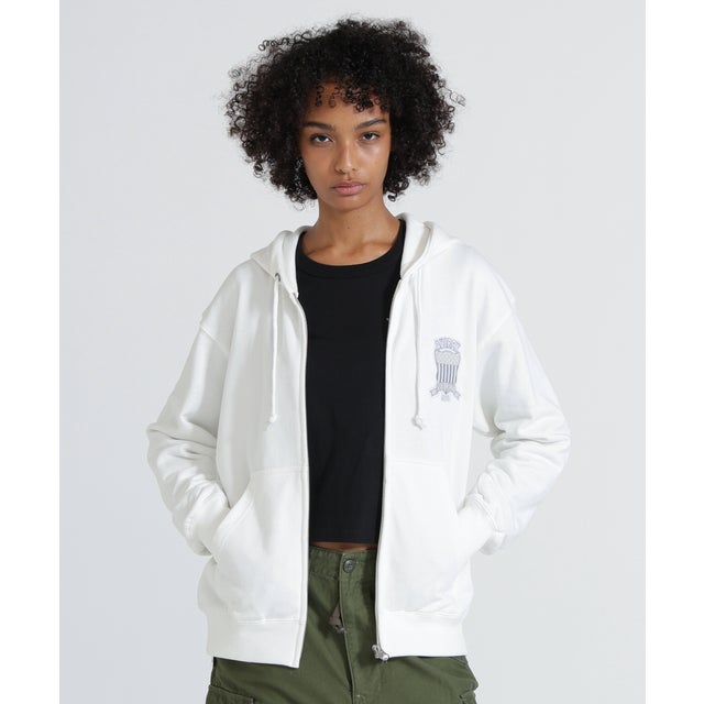 ECDP VARSITY ZIP PARKA （ホワイト）