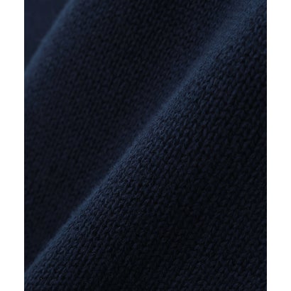 アヴィレックス AVIREX ECDP STAND ZIP COTTON KNIT （ブラウン）｜詳細画像