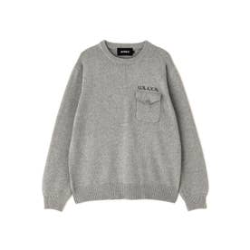 ECDP CREW NECK COTTON KNIT （オックスフォード2）
