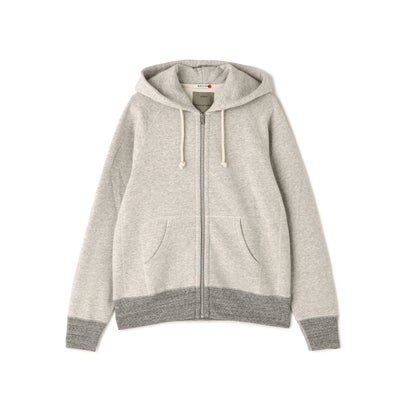 アヴィレックス AVIREX TFQP JPN MADE ZIP HOODIE C／C （グレー）｜詳細画像