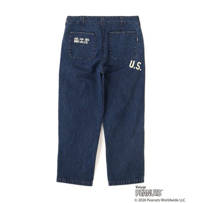 《AVIREX × PEANUTS》N-3 TROUSERS （インディゴ7）｜詳細画像