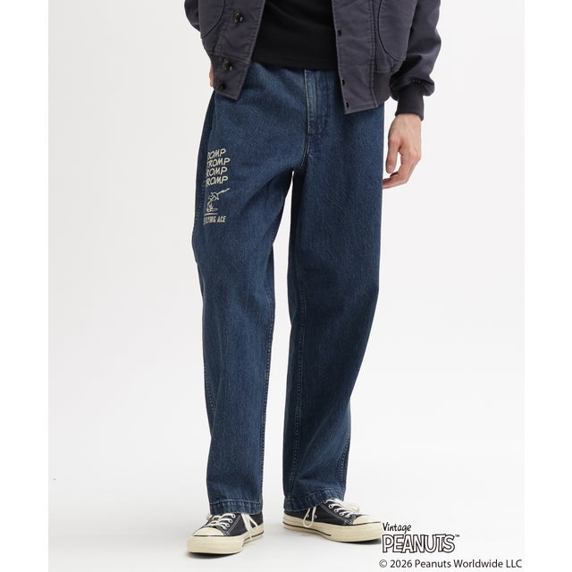 《× PEANUTS》N-3 TROUSERS （インディゴ7）