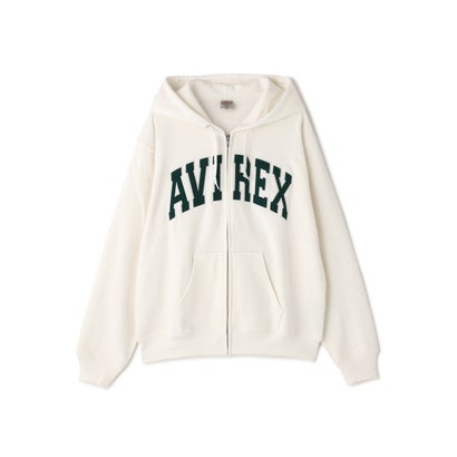アヴィレックス AVIREX DP DAILY EX FULL ZIP HOODIE （ネイビー）｜詳細画像