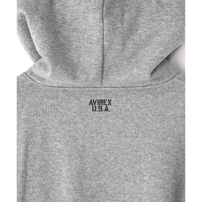 アヴィレックス AVIREX DP DAILY EX FULL ZIP HOODIE （ブラック）｜詳細画像