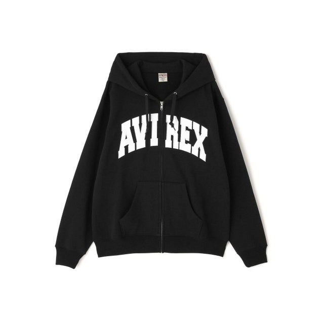 DAILY LOGO FULL ZIP HOODIE （ブラック）