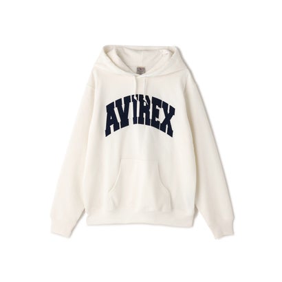 アヴィレックス AVIREX DAILY LOGO PULLOVER HOODIE （ネイビー）｜詳細画像