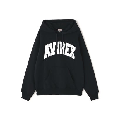 アヴィレックス AVIREX DAILY LOGO PULLOVER HOODIE （ネイビー）｜詳細画像