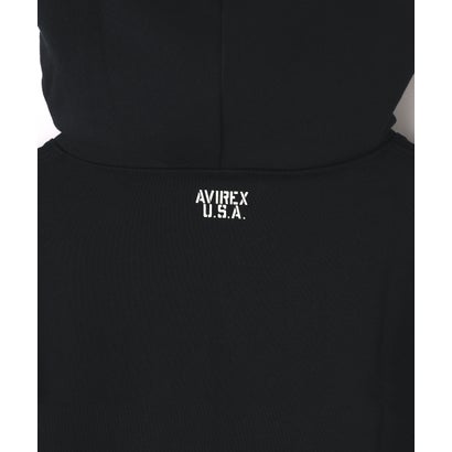 アヴィレックス AVIREX DAILY LOGO PULLOVER HOODIE （ネイビー）｜詳細画像