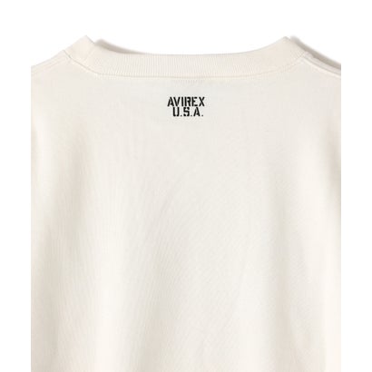 アヴィレックス AVIREX DP DAILY EX CREWNEK SWEATSHIRT （ブラック1）｜詳細画像