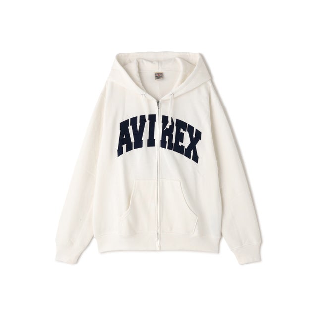 DAILY LOGO FULL ZIP HOODIE （オフホワイト3）