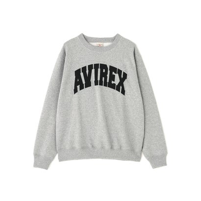 アヴィレックス AVIREX DAILY LOGO CREWNEK SWEATSHIRT （オフホワイト3）｜詳細画像