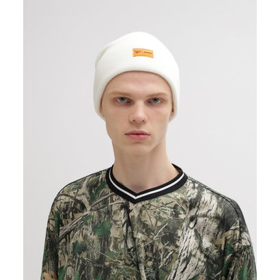 《AVIREX × Reebok》WATCH CAP ”MODERN SAGE COLLECTION” （オフホワイト3）｜詳細画像