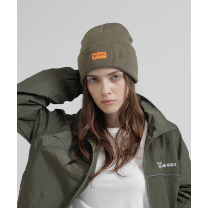 《AVIREX × Reebok》WATCH CAP ”MODERN SAGE COLLECTION” （オフホワイト3）｜詳細画像