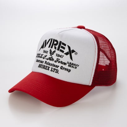 AX Multi Logo Mesh Cap （レッド）｜詳細画像