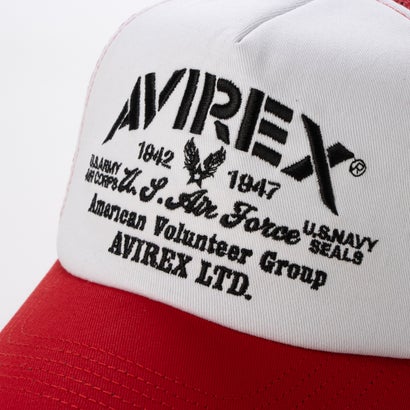 AX Multi Logo Mesh Cap （レッド）｜詳細画像