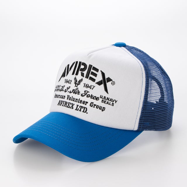 AX Multi Logo Mesh Cap （ブルー）