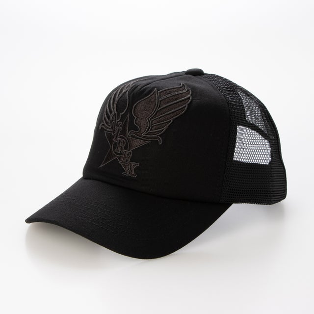 AX USAF Embroidery Mesh Cap （ブラック）