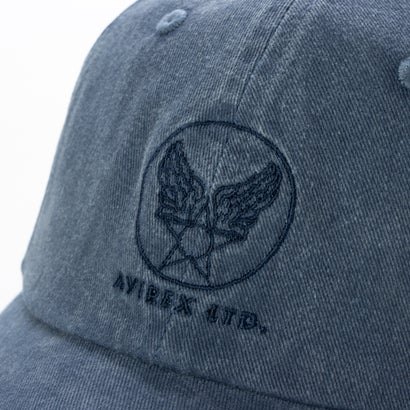 AX EX MILITARY PIGMENT CAP （ブルー）｜詳細画像