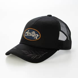 AX EX AARC OVAL WAPPEN MESH CAP （ブラック）