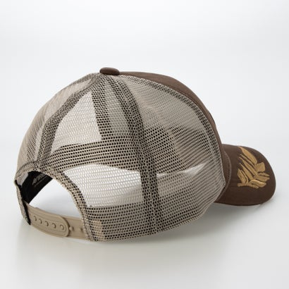 AX EX AARC OVAL WAPPEN MESH CAP （ブラウン）｜詳細画像
