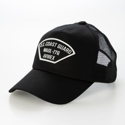 AX EX MILITARY WAPPEN TWILL MESH CAP （ブラック）｜詳細画像