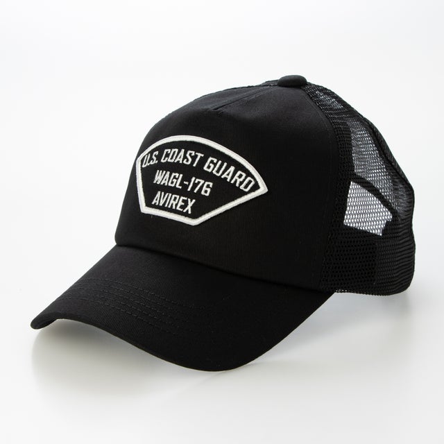 AX EX MILITARY WAPPEN TWILL MESH CAP （ブラック）