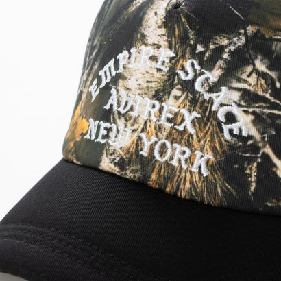 AX EX VARSITY LOGO TWILL MESH CAP （アーミー）｜詳細画像